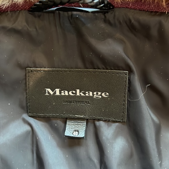 Mackage EDWARD 2-IN-1 DOWN PARKA WITH HOODED BIB AND NATURAL FUR